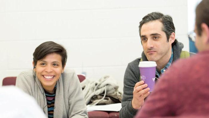 Graduate students at Springfield College 